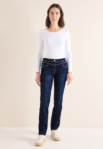 CECIL Regular Jeans in Blau