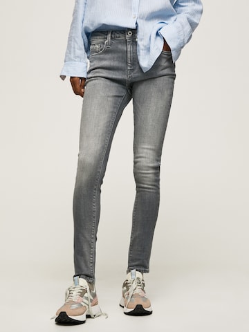 Skinny Jeans 'REGENT' de la Pepe Jeans pe gri: față