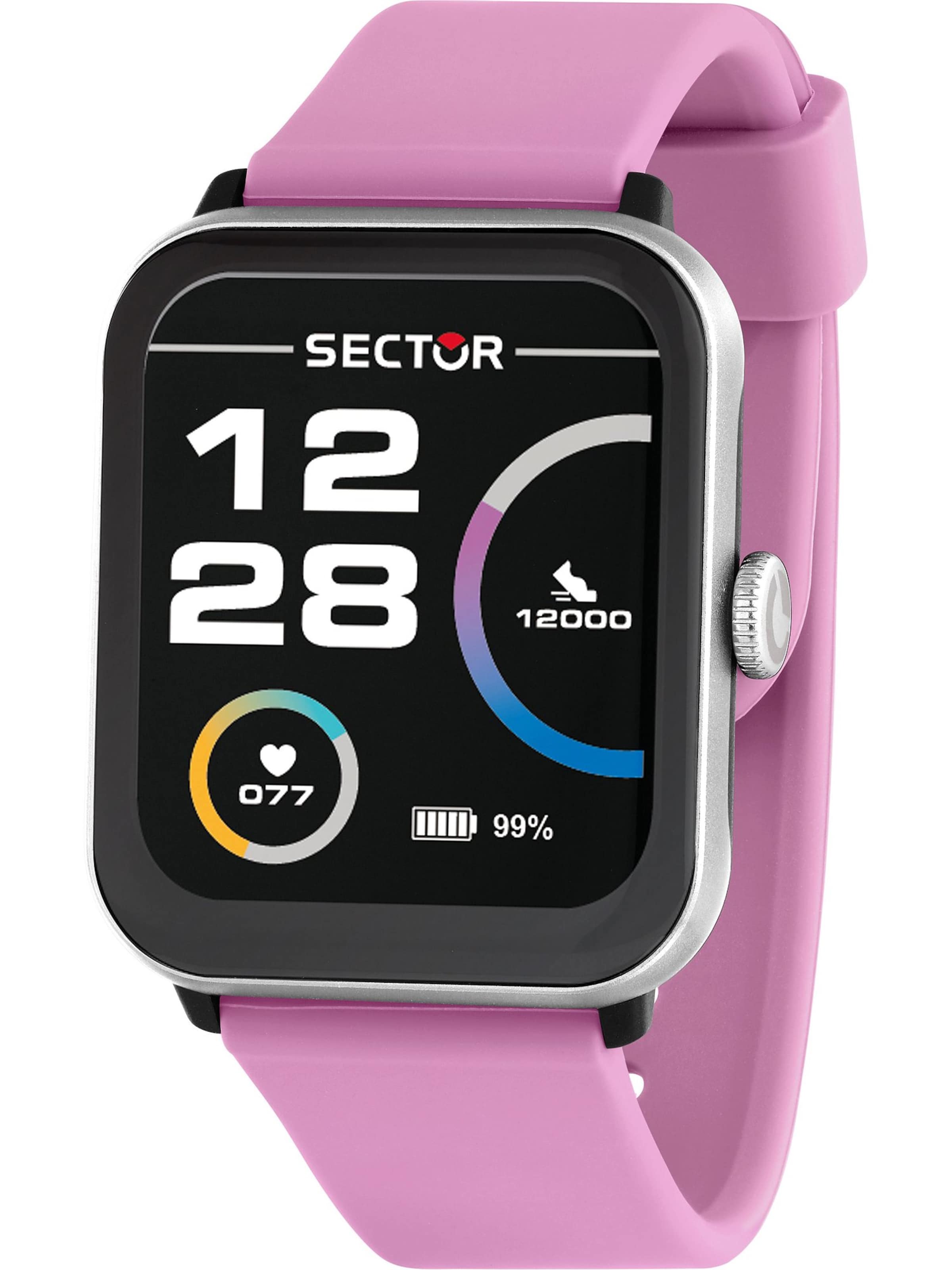 SECTOR Digital Watch in Red: front