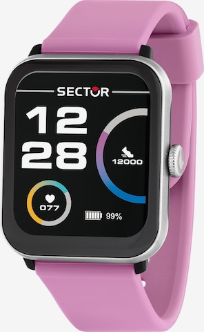 SECTOR Digital Watch in Red: front