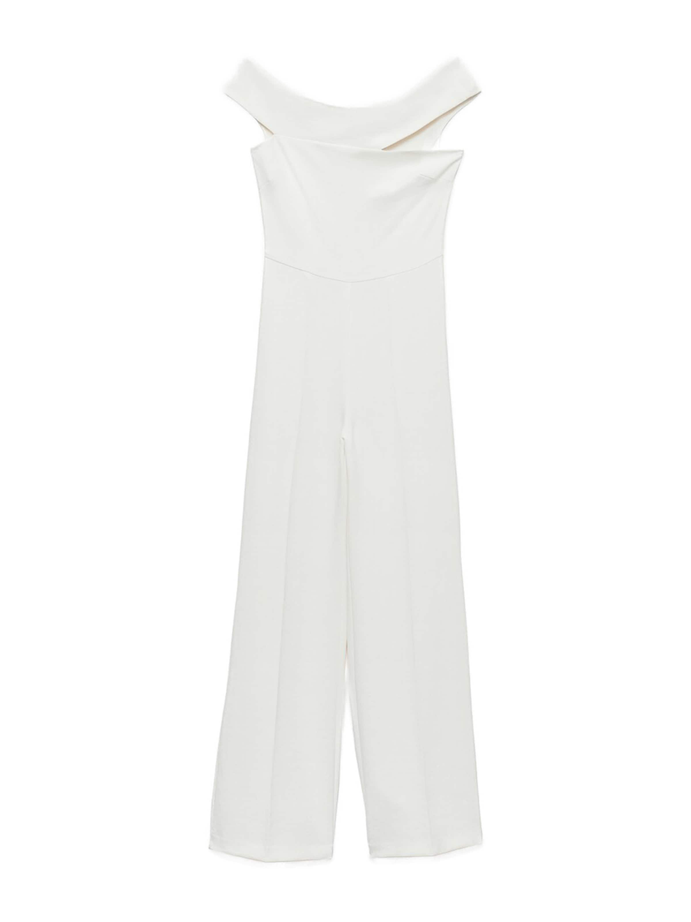 MANGO Kombinezon 'Yep' w kolorze biały: przód