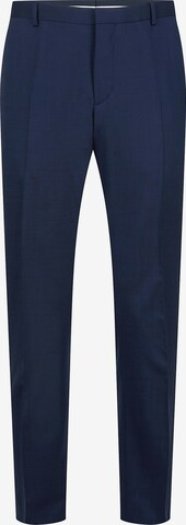 Calvin Klein Slimfit Pantalon in Blauw: voorkant