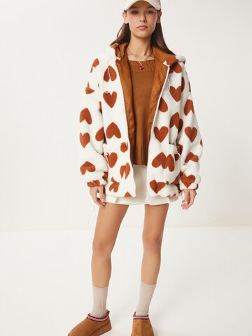 Happiness İstanbul Демисезонная куртка в Бежевый