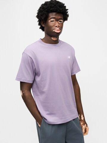 new balance Shirt 'Essentials' in Purple