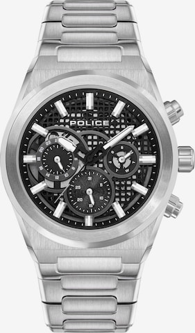 POLICE Analoguhr 'Eclipse' in Silber: Vorderseite