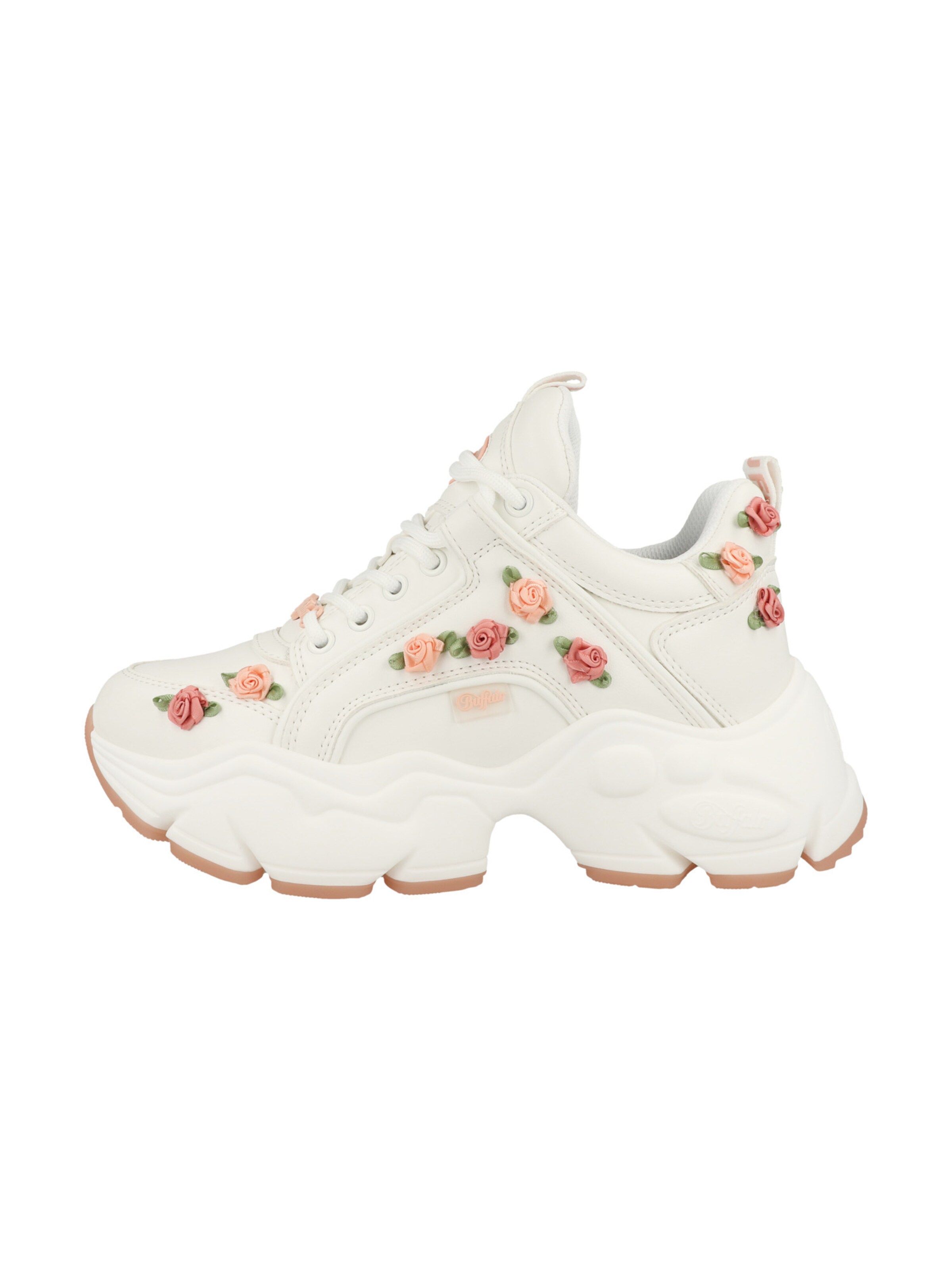 Baskets basses 'Binary Rose 2.0' BUFFALO en blanc