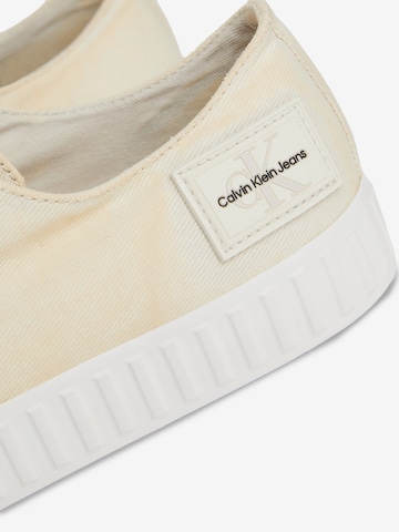 Calvin Klein Jeans Sneakers in Yellow