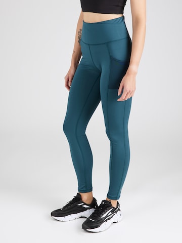 COLUMBIA Skinny Športové nohavice 'Windgates' - Modrá: predná strana