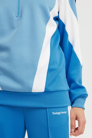 The Jogg Concept Zip-Up Hoodie 'Jcsima' in Blue