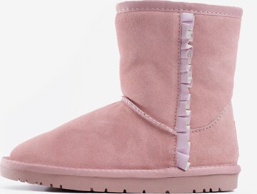 Bottes de neige 'Rozen' Gooce en rose : devant