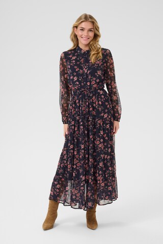 Cream Shirt dress 'CRYuna' in Blue: front