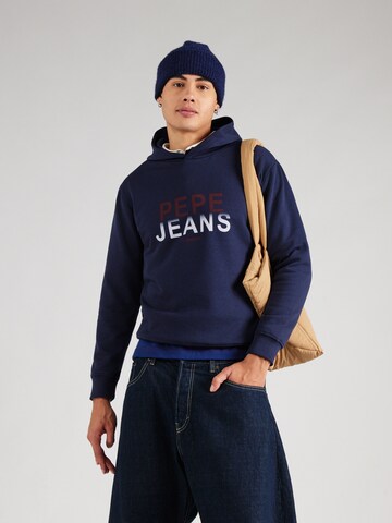 Pepe Jeans Sweatshirt in Blue: front