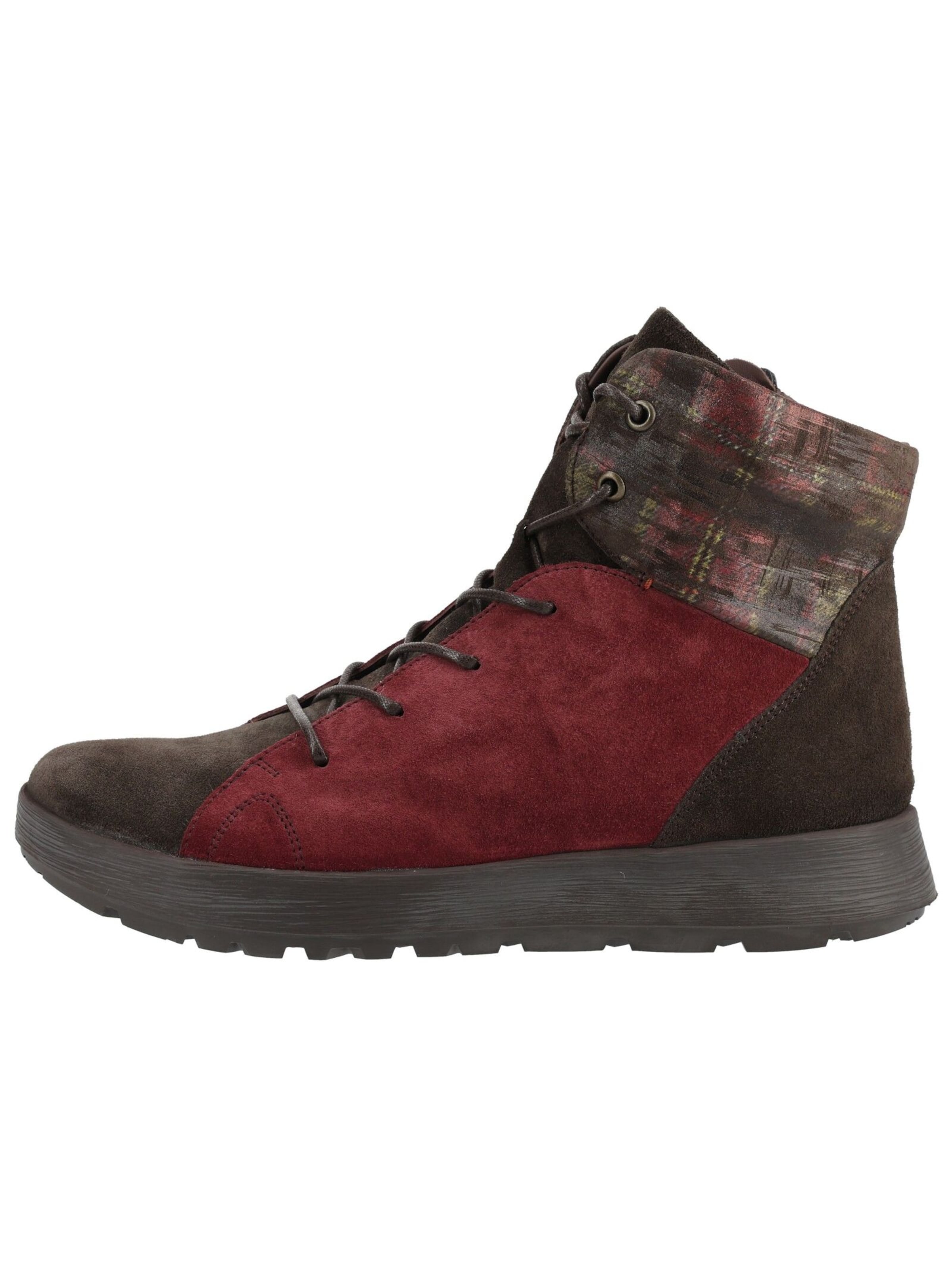 THINK! Lace-Up Ankle Boots in Brown