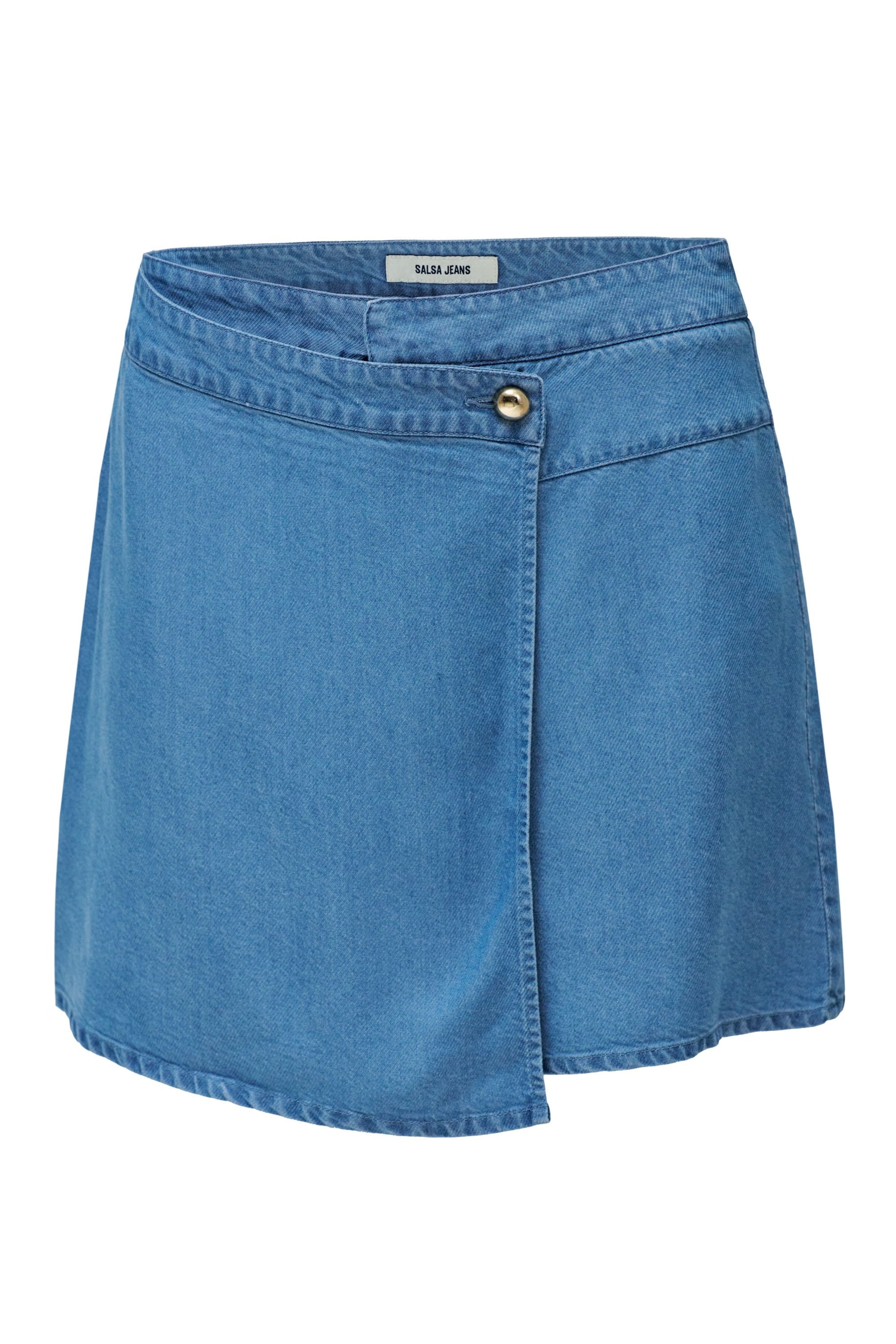 Salsa Jeans Loosefit Broek in Blauw: voorkant