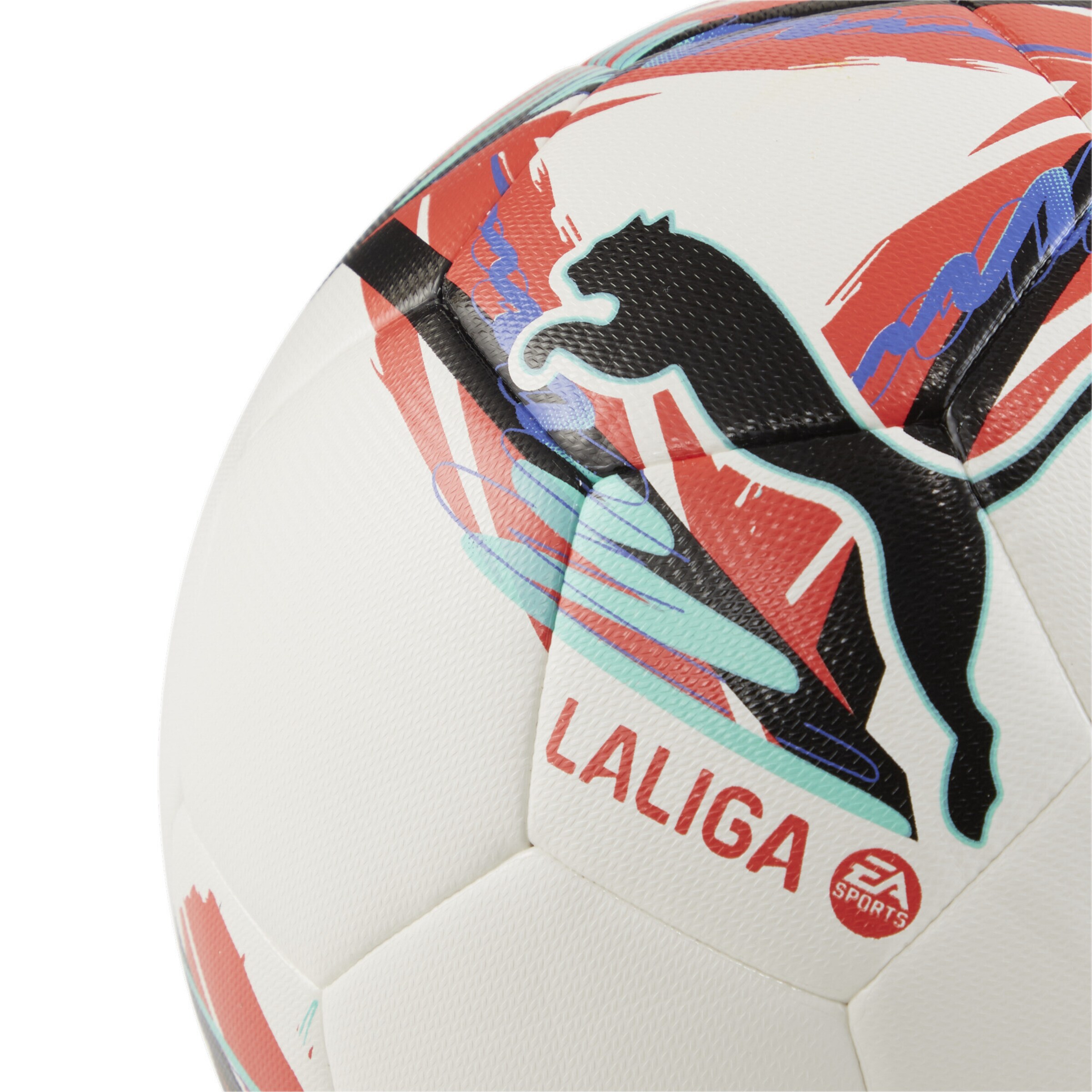 PUMA Ball 'Orbita LaLiga 1' in Weiß