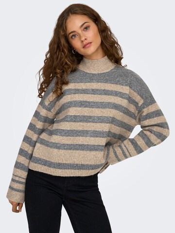 ONLY Sweater 'ONLHEIDI' in Grey