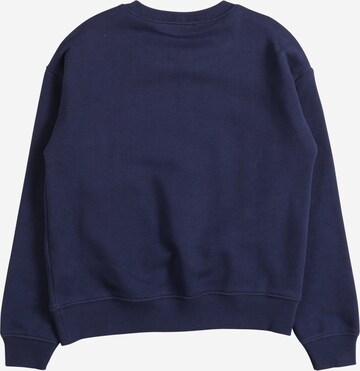 UNITED COLORS OF BENETTON Sweatshirt in Blau