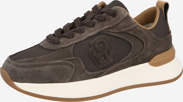 BOSS Matalavartiset tennarit värissä ruskea: etupuoli