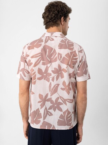 Fit confort Chemise Antioch en marron