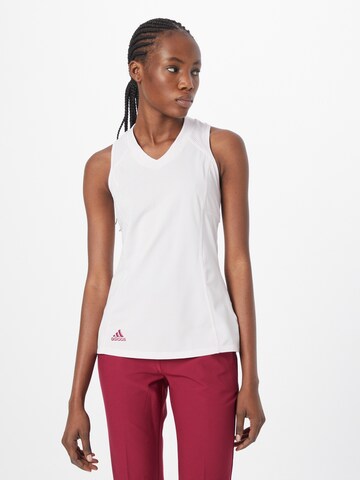 ADIDAS GOLF Sports Top in White: front