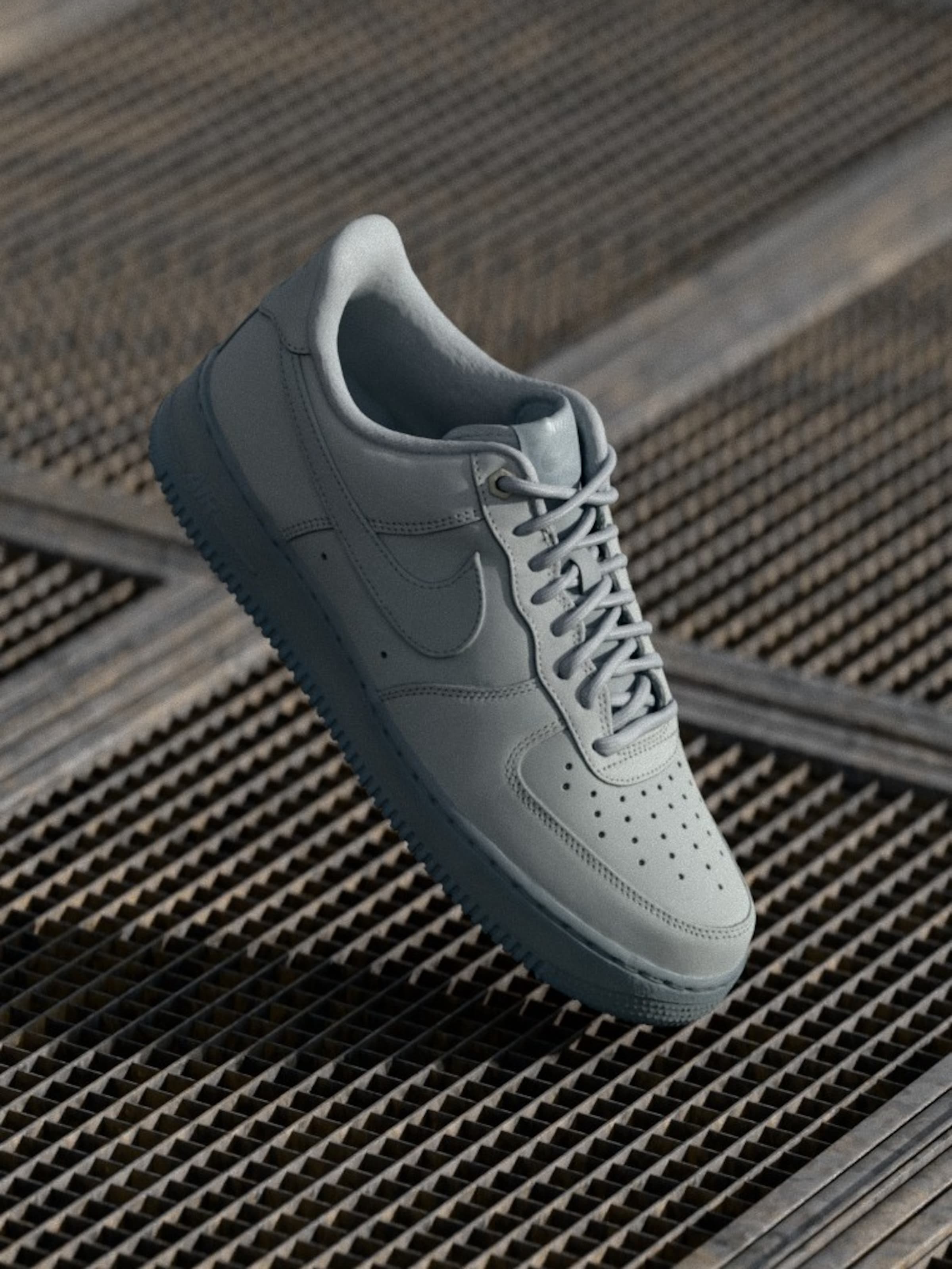 all grey air force 1s